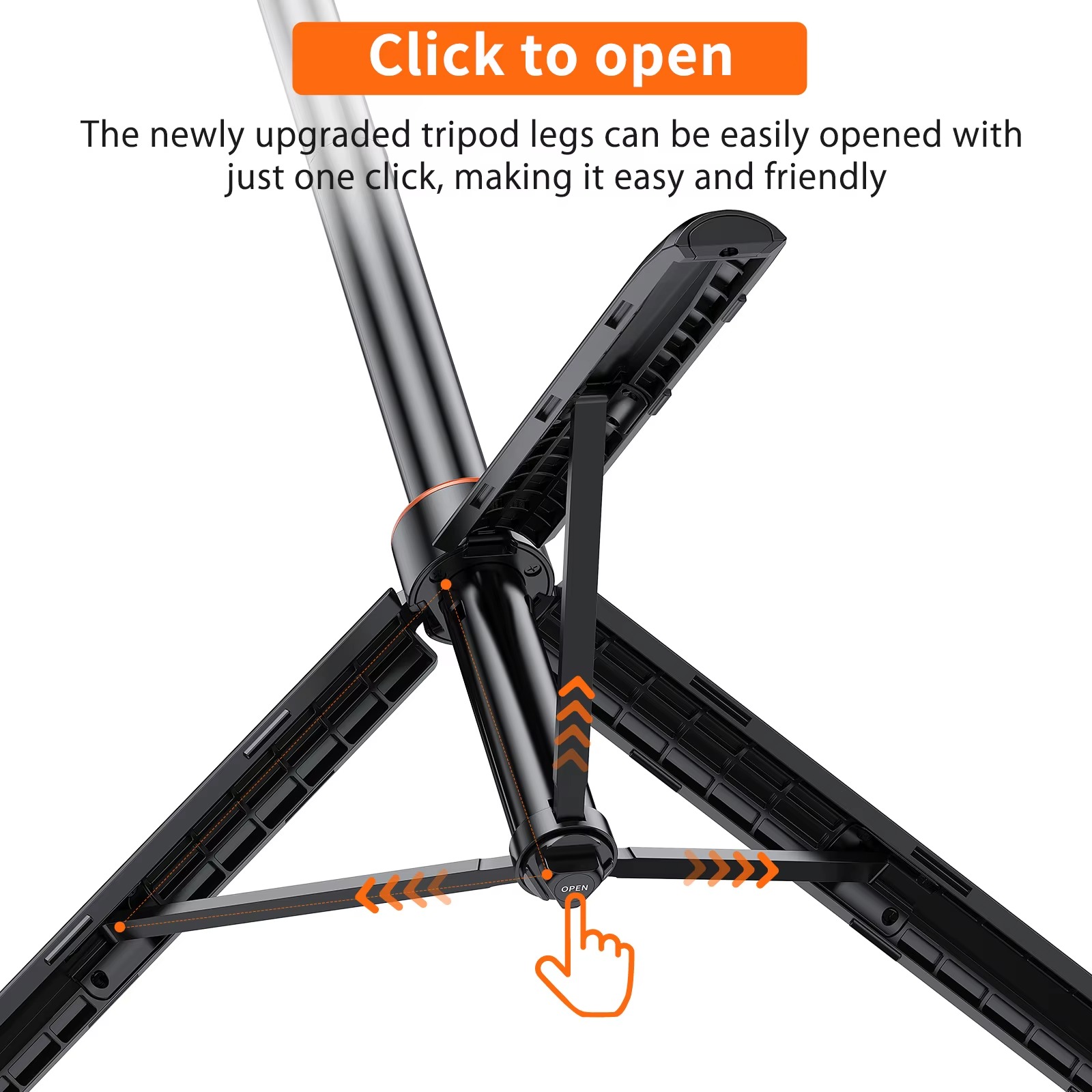 54inch Extendable Selfie Stick Tripod factory3