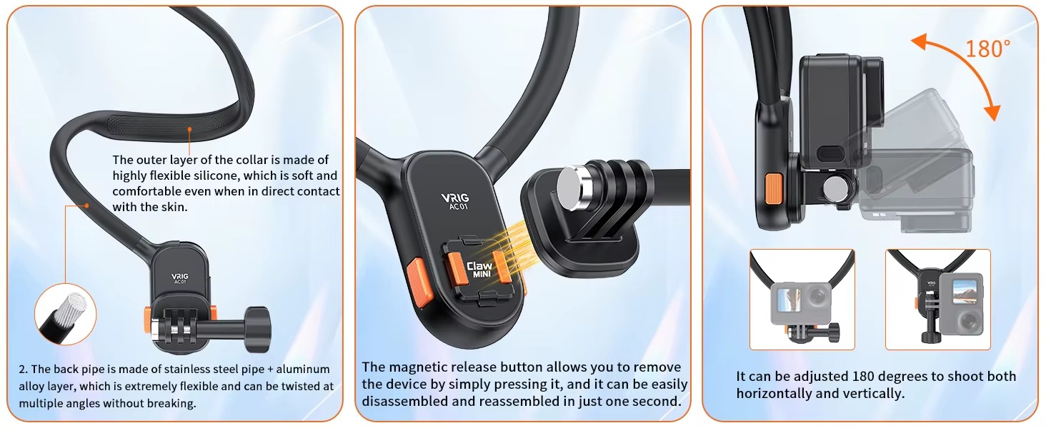 Action camera mounts Wholesale-Manufacturer8