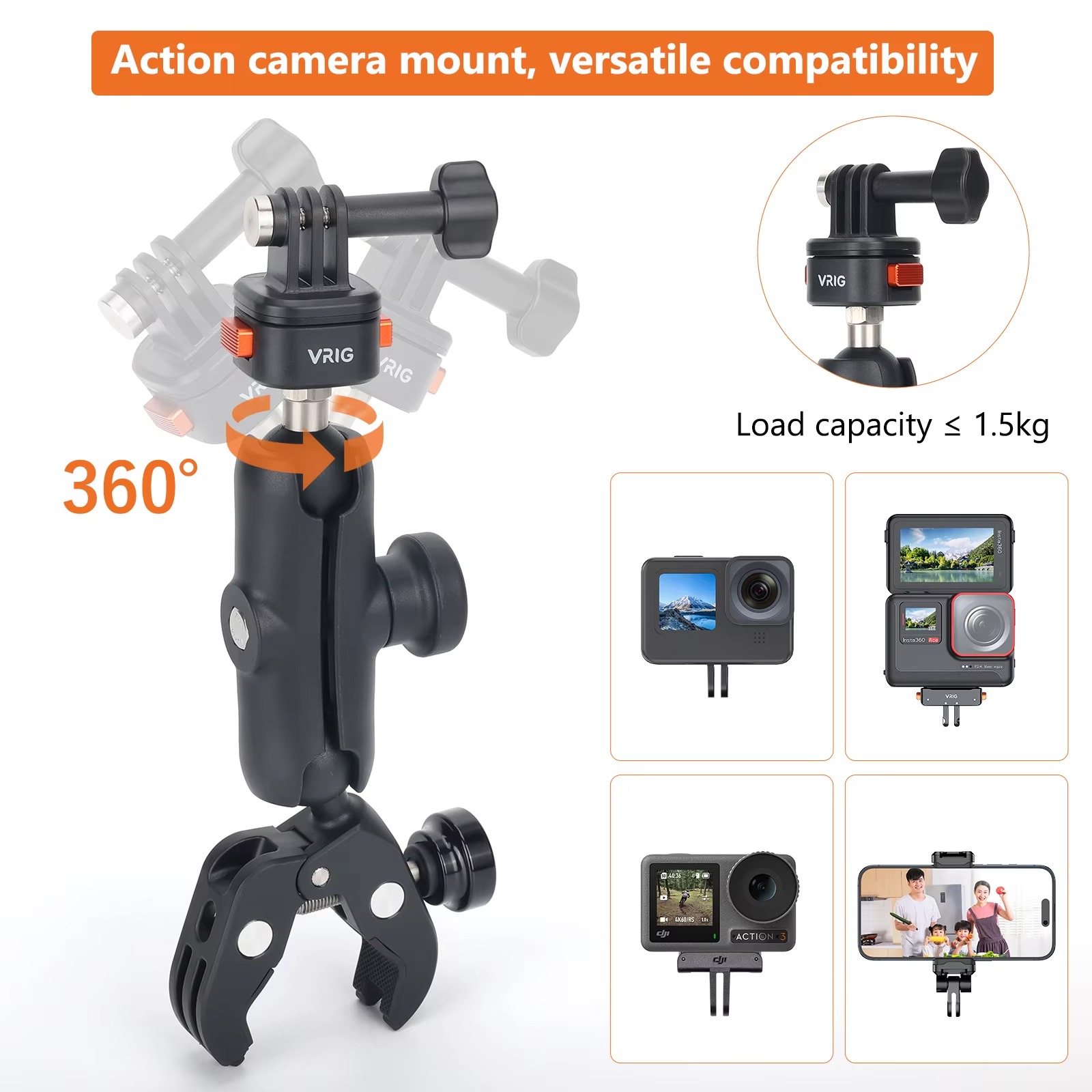 Camera Clamp Mount Wholesale-Manufacturer2