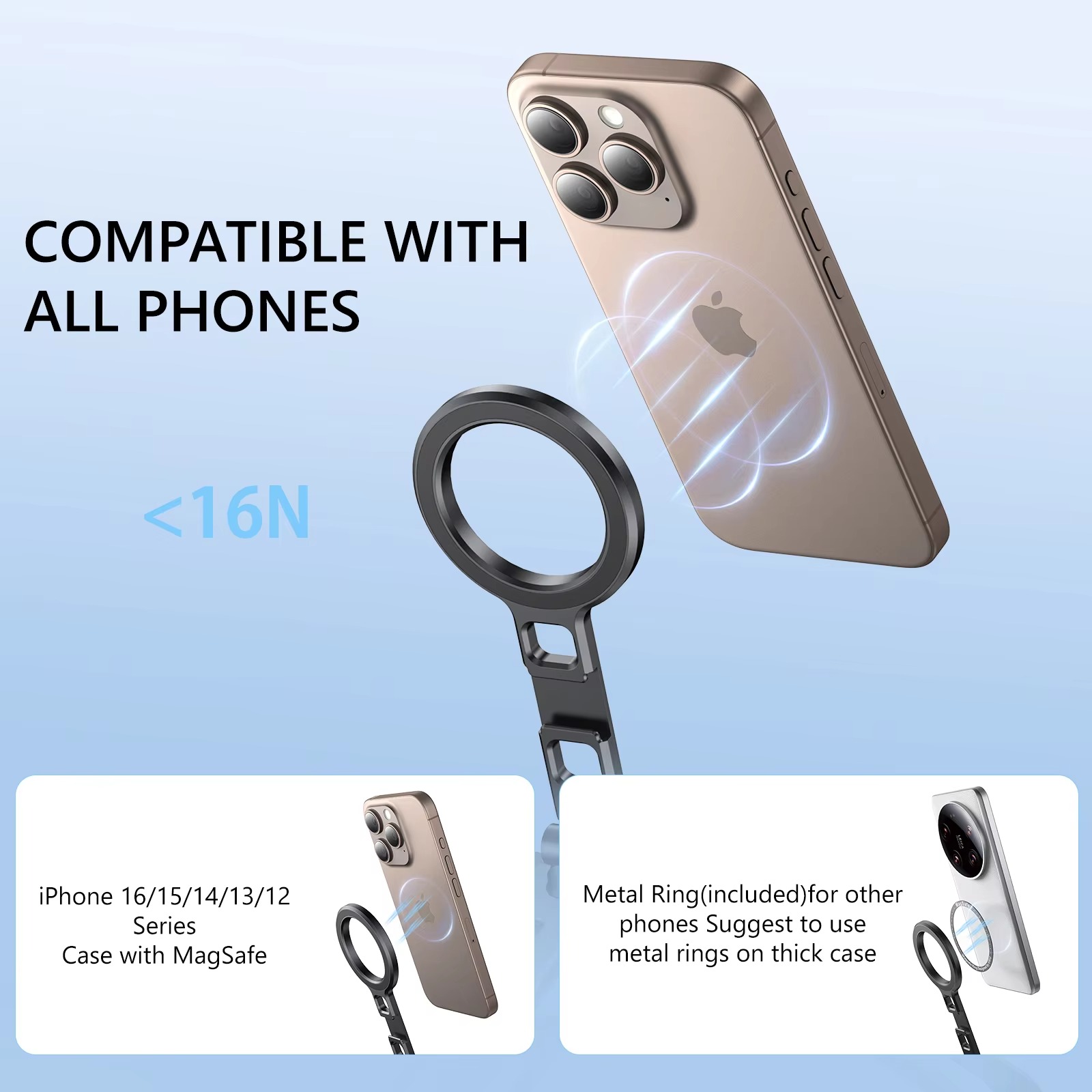 Foldable MagSafe Tripod Mount3