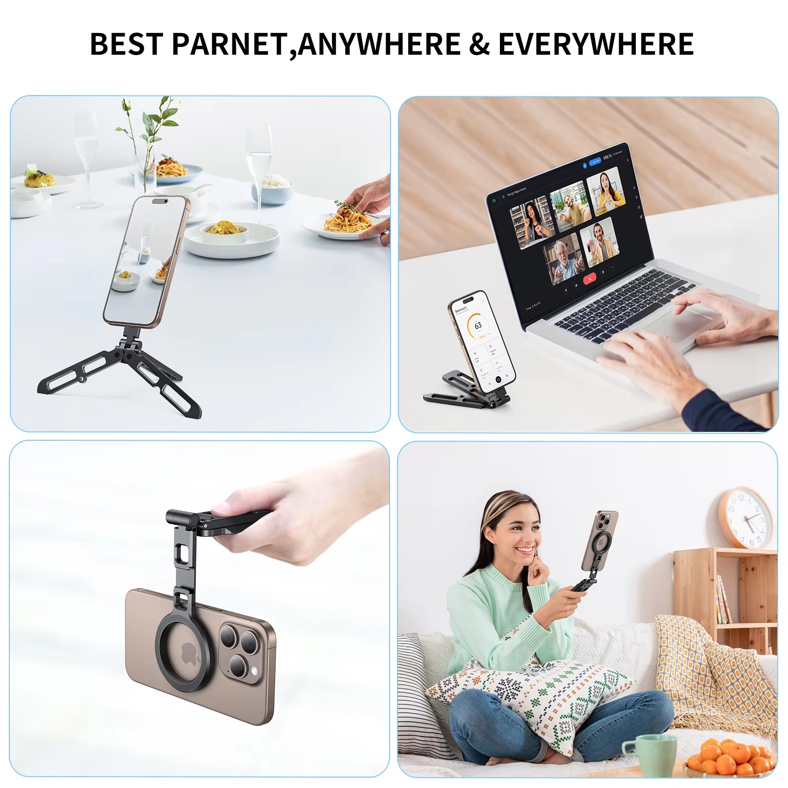Foldable MagSafe Tripod Mount6