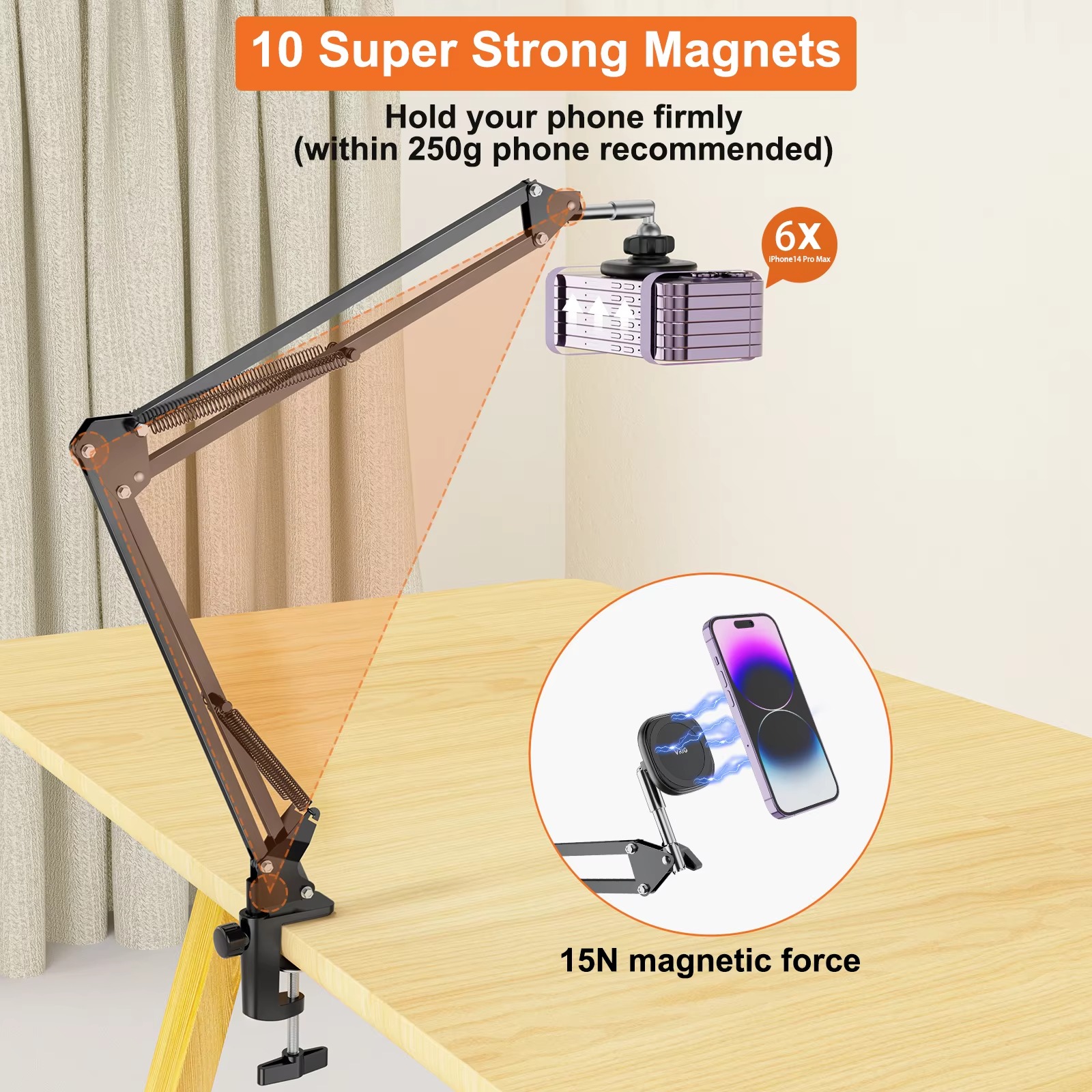 MG-09 Magnetic Phone Holder2