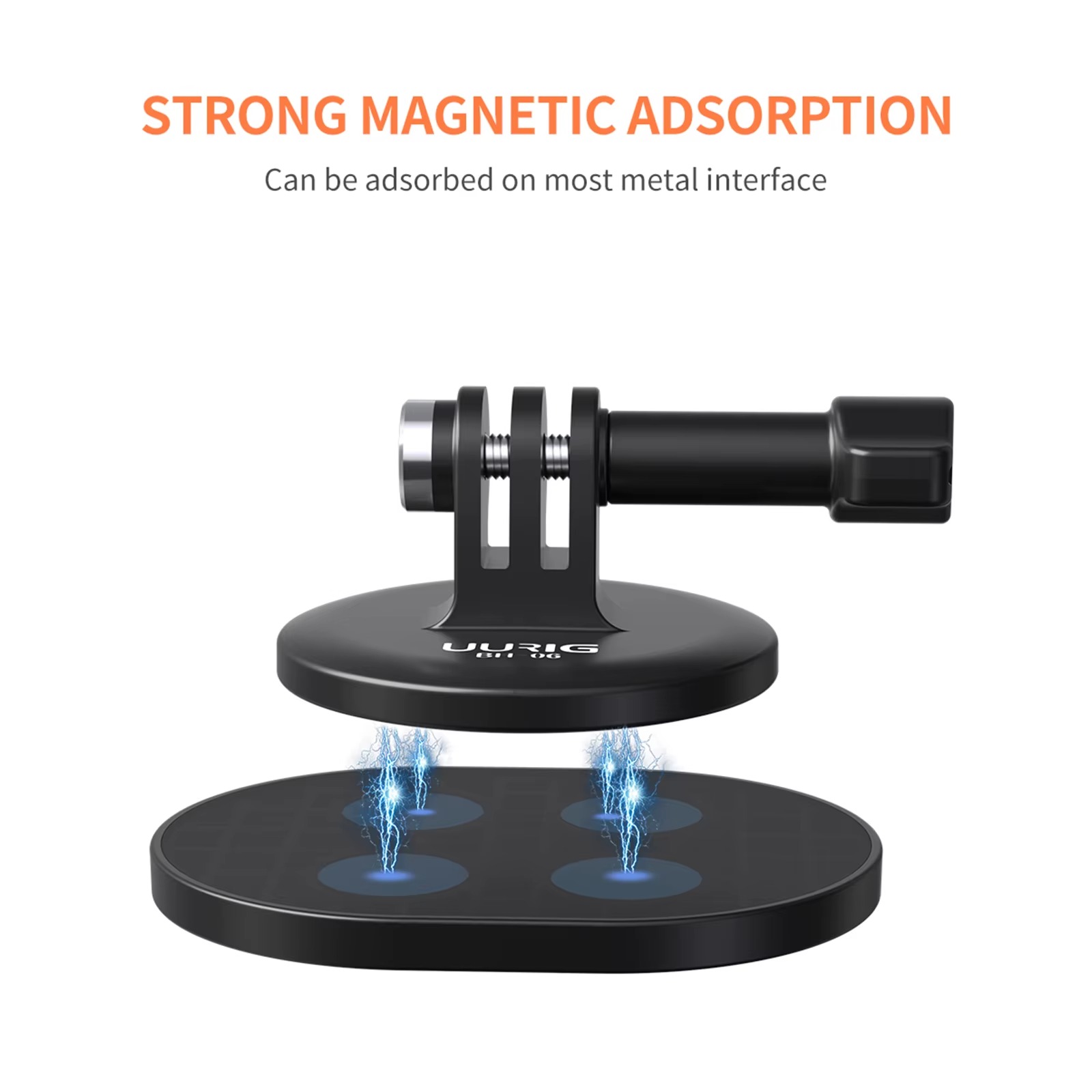 Magnetic Neck Selfie Holder for GoPro, Action Camera Mount with Quick Release Plate5