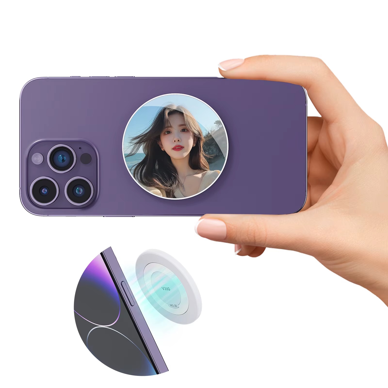 Magnetic Selfie Mirror 1