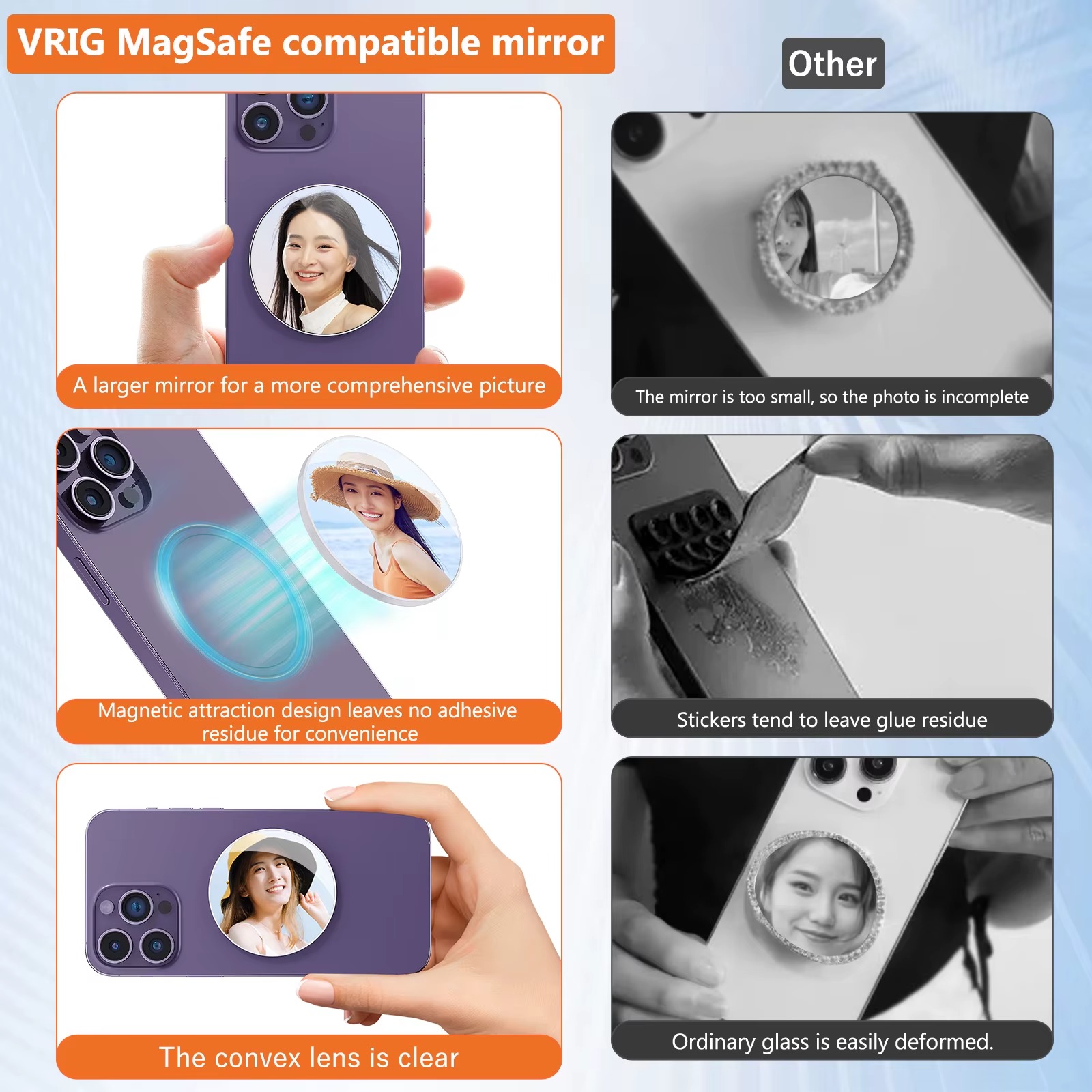 Magnetic Selfie Mirror 5