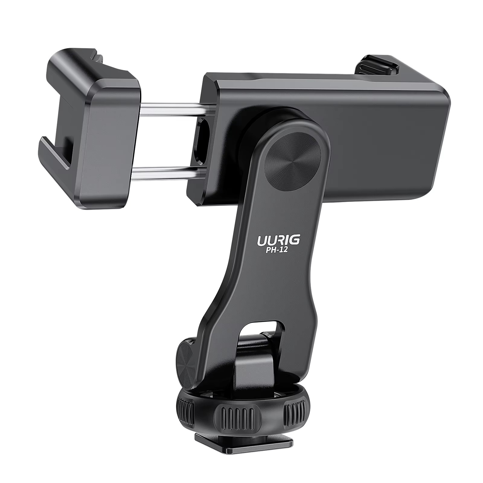 PH-12 Aluminum Phone Mount with Hot Shoe Adapter1