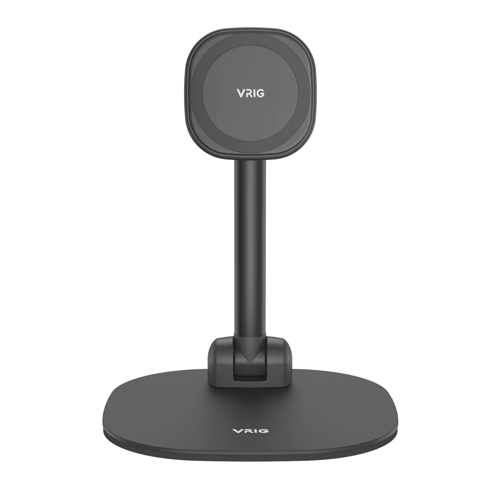 VRIG Adjustable Magnetic Phone Stand for Desk with Metal Attachment Ring1