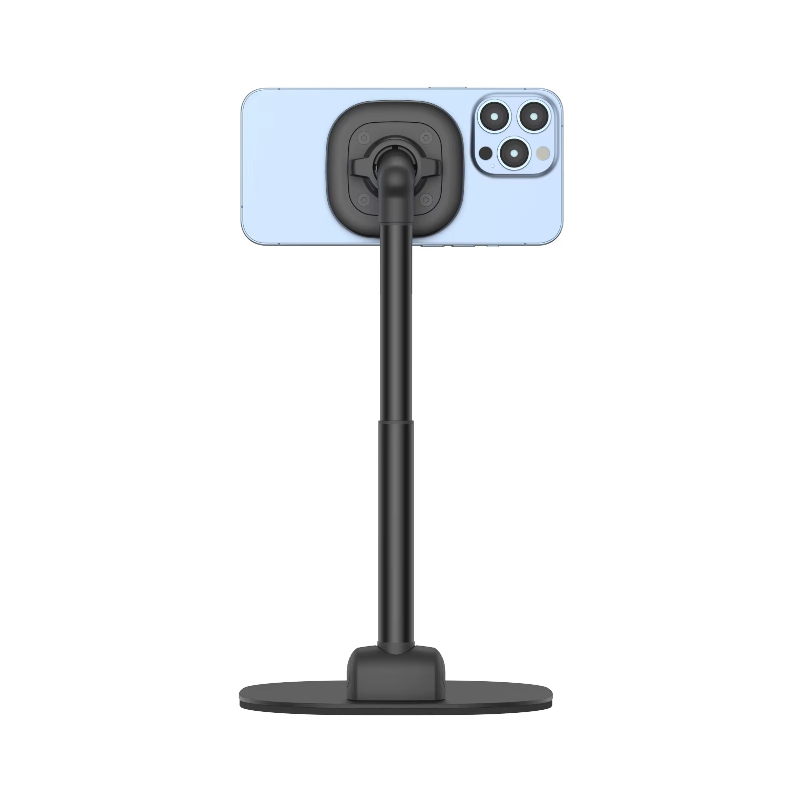 VRIG Adjustable Magnetic Phone Stand for Desk with Metal Attachment Ring3