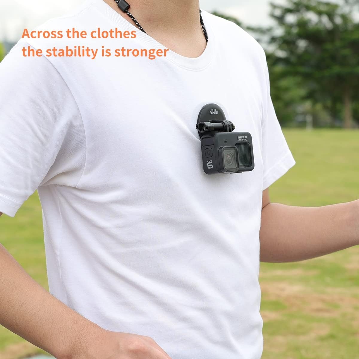 VRIG Magnetic Chest Mount Harness for Action Cameras – Compatible with GoPro Hero 1312111098 Black, DJI Osmo Action 5 Pro432, AKASO, Insta360 5