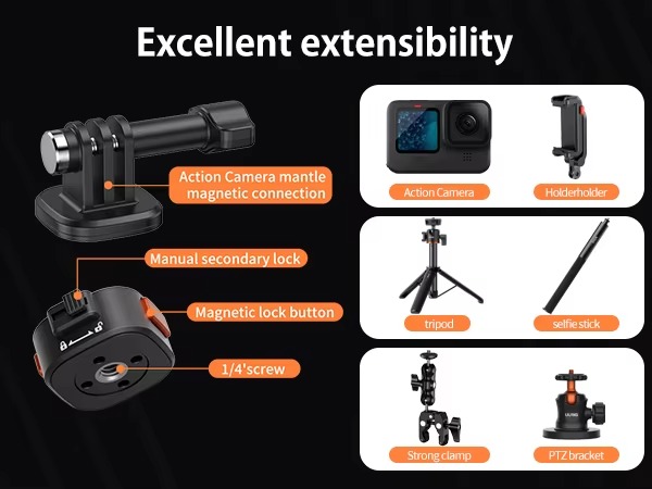 gopro camera mount adapter​ 8
