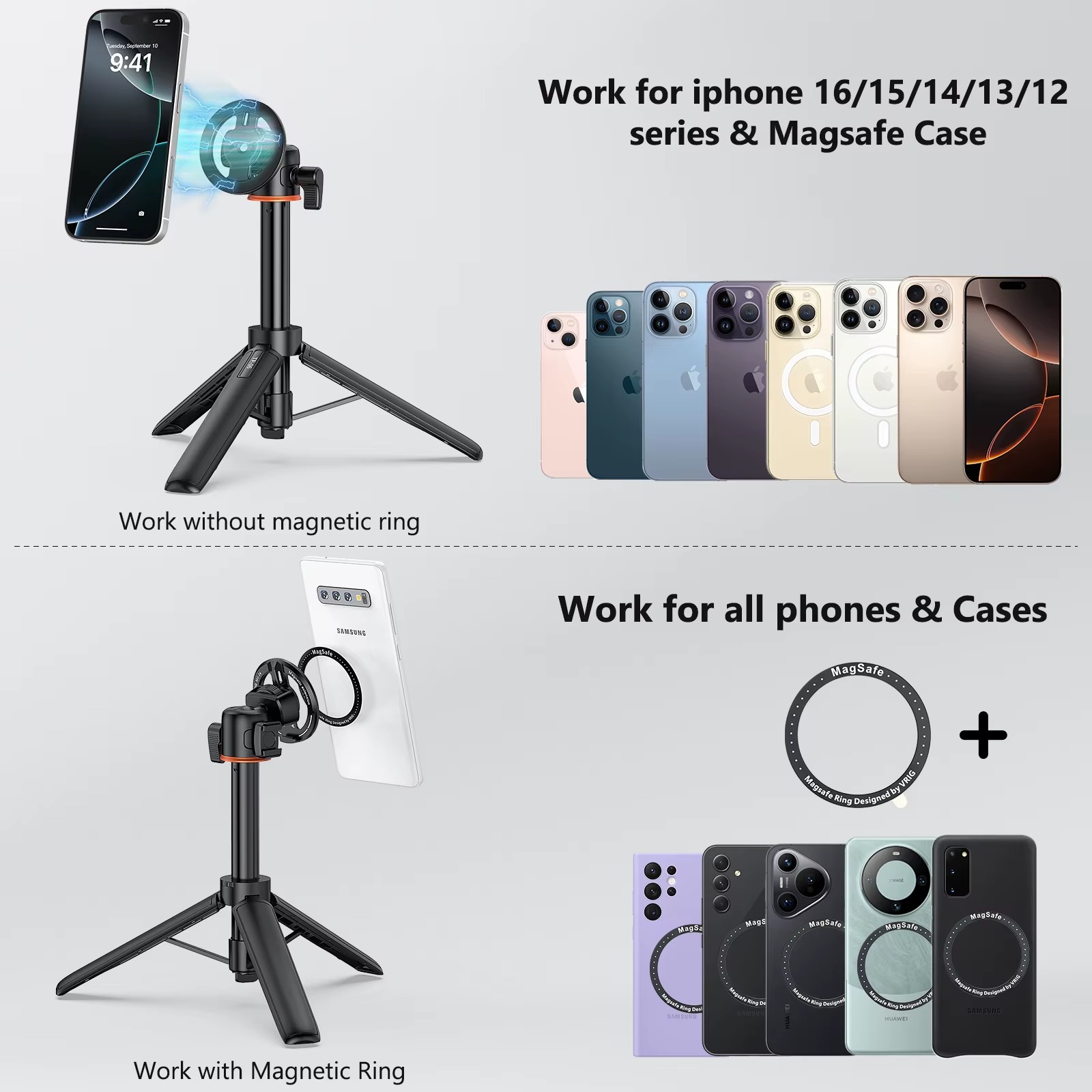 Magnetic Tripod Holder Mount2