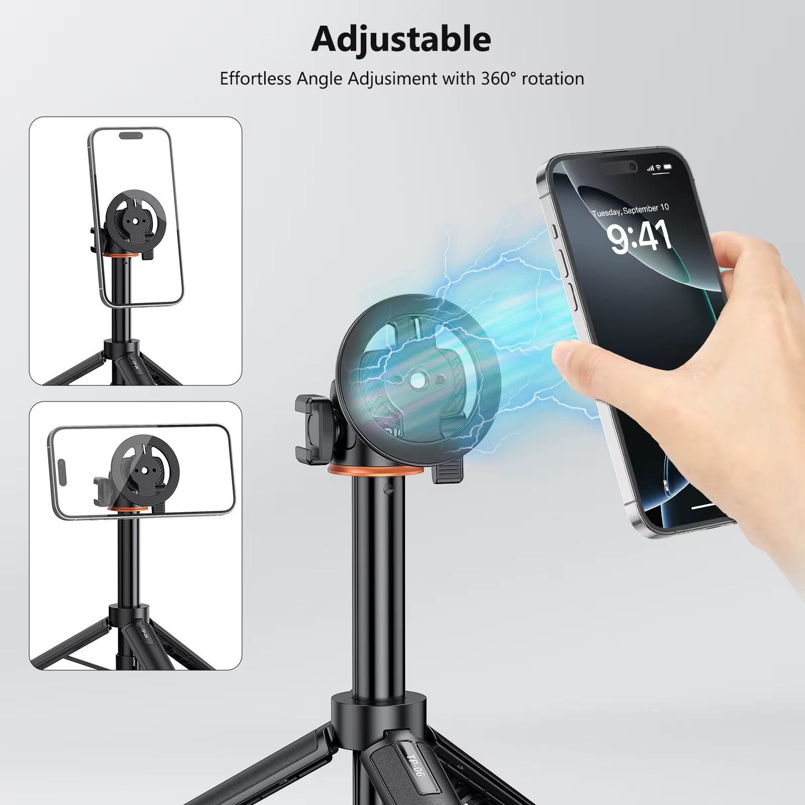 Magnetic Tripod Holder Mount5