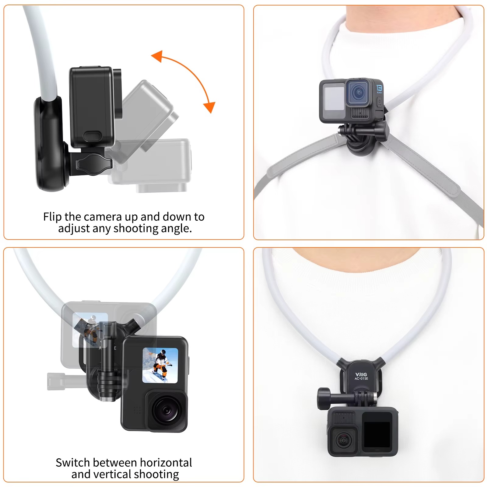Neck Mount for Action Camera4